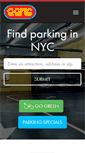 Mobile Screenshot of ggmcparking.com